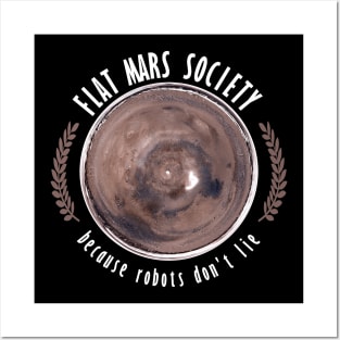 Flat Mars Society Posters and Art